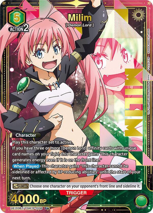 Milim (P-006) (R*) - UE20BT: That Time I Got Reincarnated as a Slime (UE20BT)