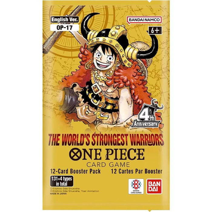One Piece CG OP-17 The World's Strongest Warriors Booster Pack