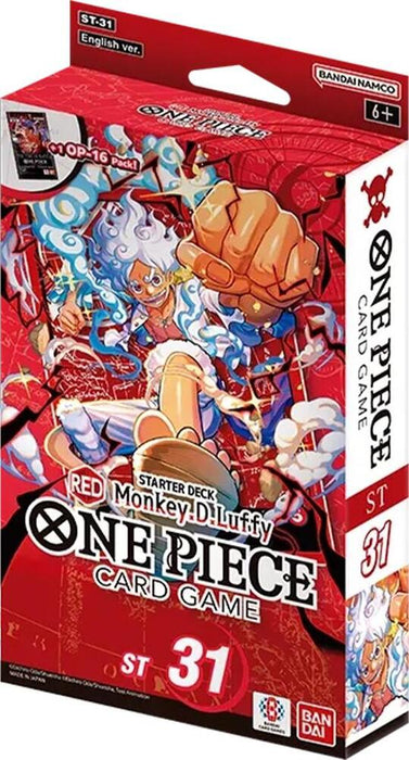 One Piece Card Game - Starter Deck: Red Monkey.D.Luffy (ST-31)