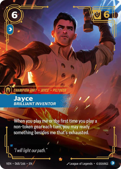 Jayce, Brilliant Inventor - Vendetta (VEN) (068/166)