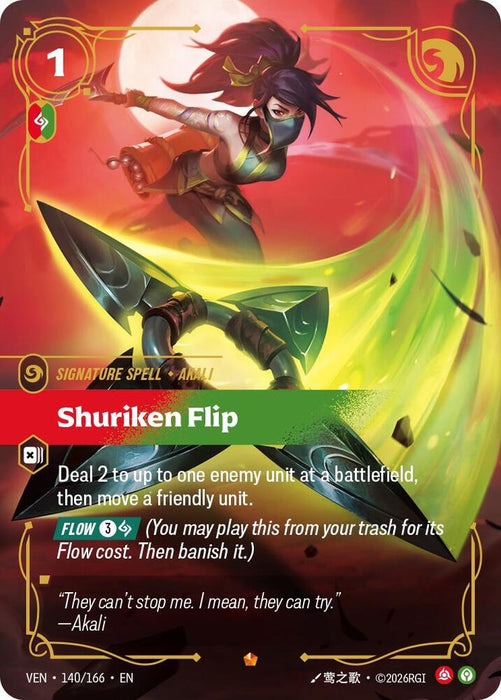 Shuriken Flip - Vendetta (VEN) (140/166)