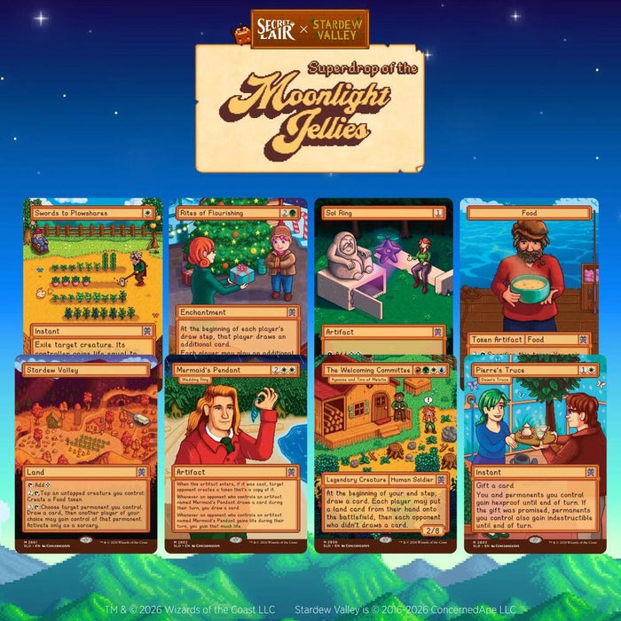 Secret Lair Drop: Secret Lair x Stardew Valley: Welcome to Stardew Valley - Non-Foil