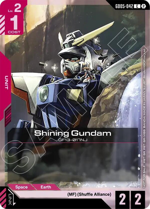 Shining Gundam (GD05-042 Release Event) - Gundam Promotional Cards (GCG-PR)