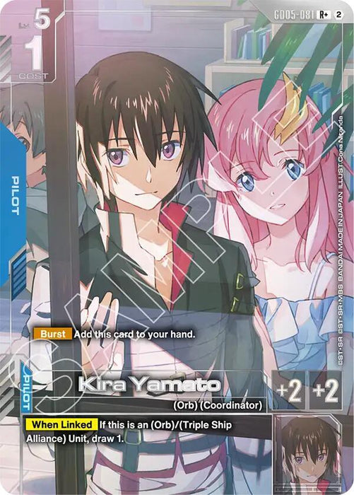 Kira Yamato (R+) - Freedom Ascension (GD05-081)