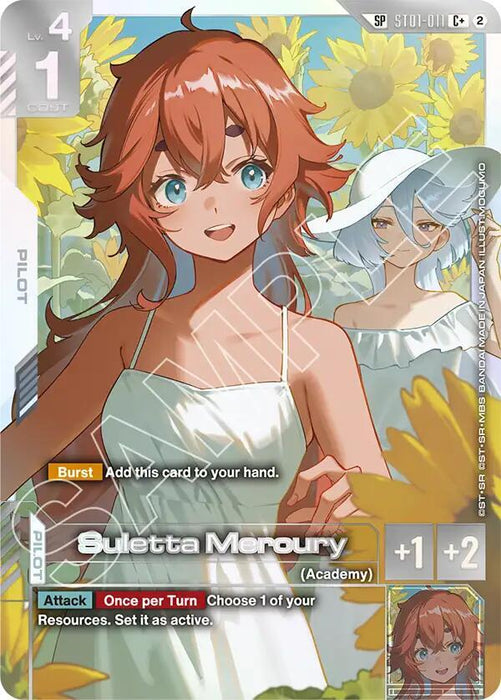 Suletta Mercury (C+) (SP) - Freedom Ascension (GD05) (ST01-011)