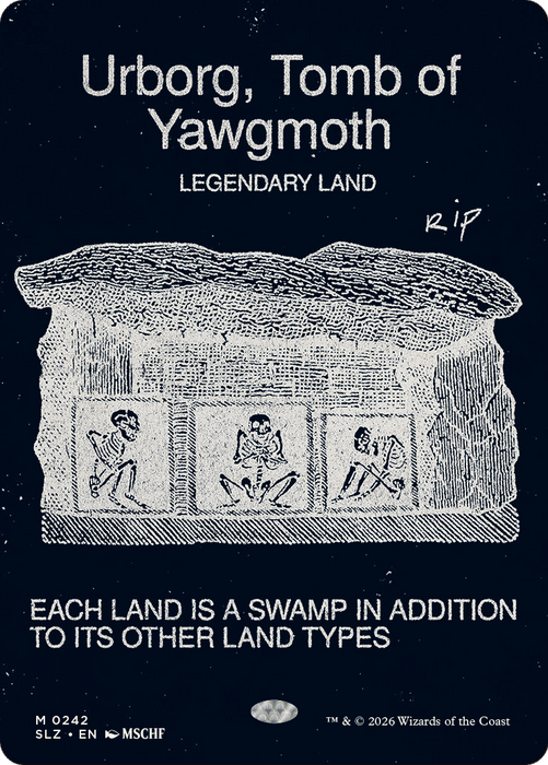 Urborg, Tomb of Yawgmoth (0242) [Secret Lair x MSCHF: The Zeta Set]