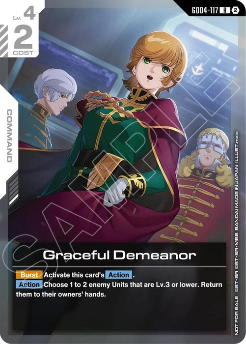 Graceful Demeanor (Newtype Challenge 2026 Mission 4) - Gundam Promotional Cards (GCG-PR) (GD04-117)