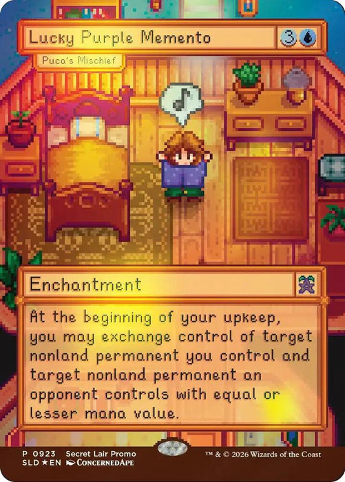 Secret Lair Drop: Secret Lair x Stardew Valley: Puca's Mischief - Traditional Foil - Sealed
