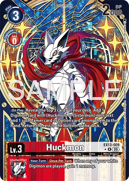 Huckmon [EX13-009] (Extended Art) [Chivalrous XIII]