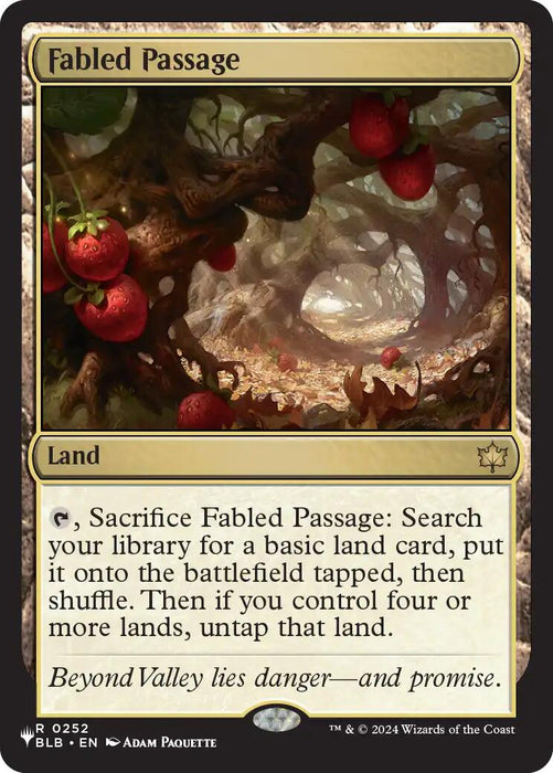Fabled Passage (BLB) [The List]