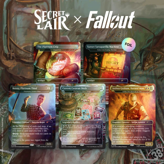 Secret Lair x Fallout - Welcome to New Vegas - Traditional Foil Edition