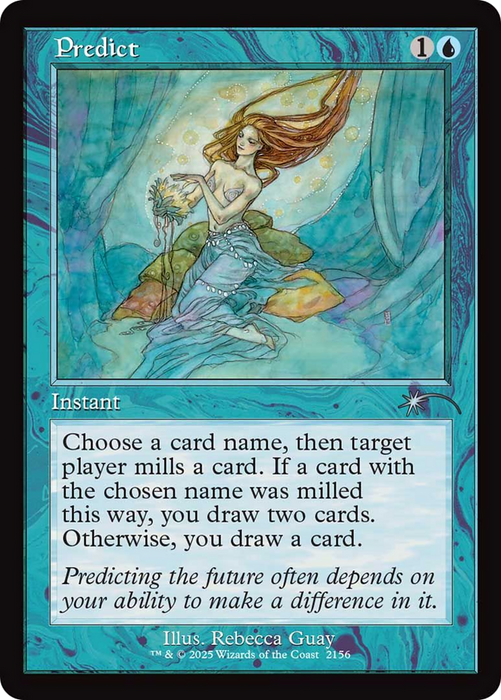 Predict (Retro Frame) [Secret Lair Drop Series]