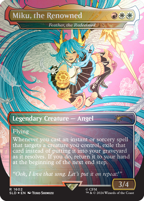 MTG - Secret Lair x Hatsune Miku: Sakura Superstar English Foil Edition