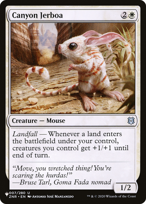 Canyon Jerboa [The List]