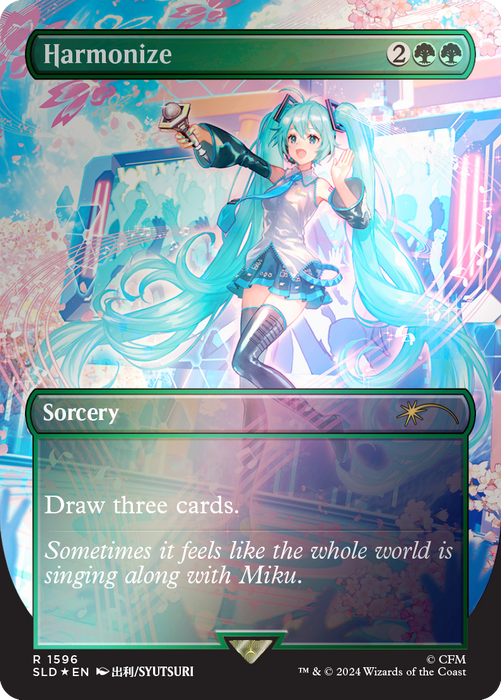 MTG - Secret Lair x Hatsune Miku: Sakura Superstar English Foil Edition