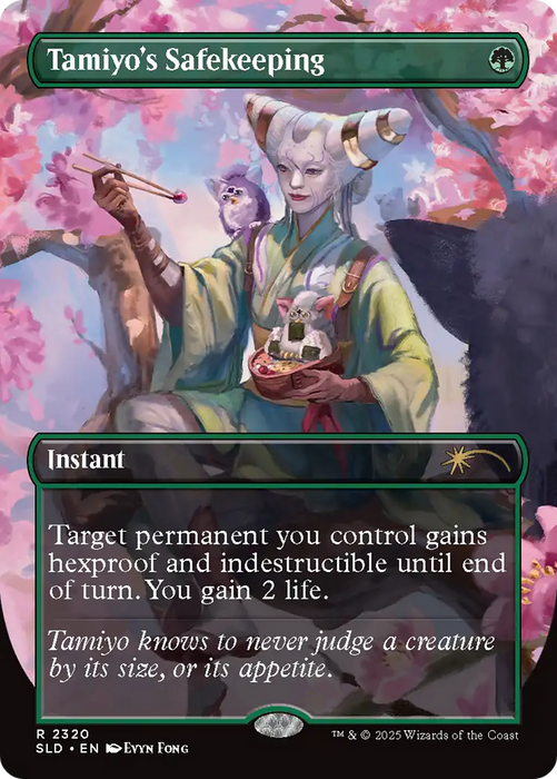 Tamiyo's Safekeeping (Rainbow Foil) [Secret Lair Drop Series]