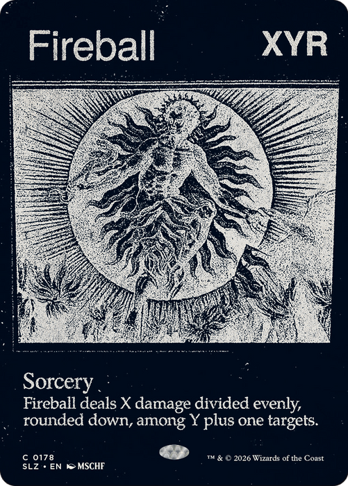 Fireball (0178) [Secret Lair x MSCHF: The Zeta Set]