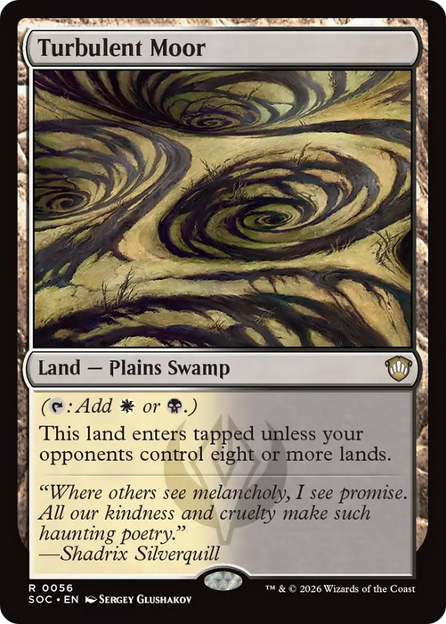 Turbulent Moor [Secrets of Strixhaven Commander]