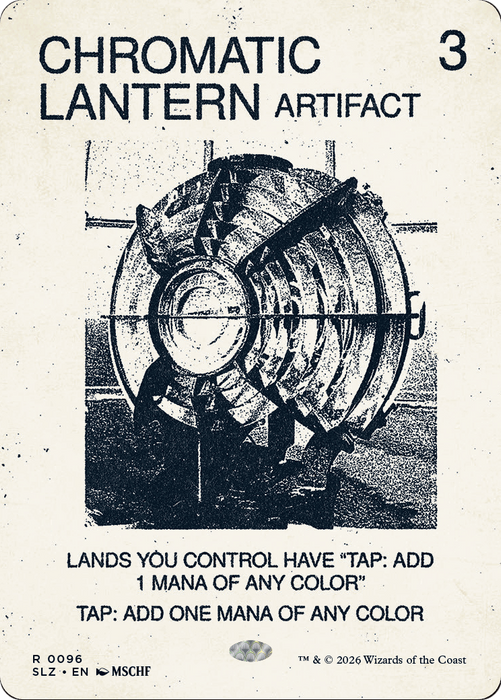 Chromatic Lantern (0096) [Secret Lair x MSCHF: The Zeta Set]