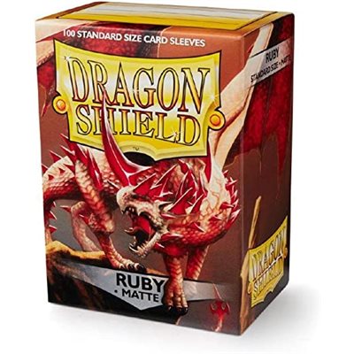 Dragon Shield Matte Japanese Ruby (Red) (60)