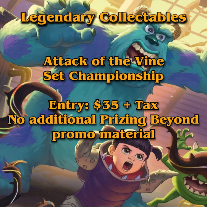 Lorcana - Core Constructed - Attack of the Vine! Set Championship - Sept 6 - 1 PM