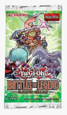 Yugioh - Battles of Legend: Glorious Gallery - Booster Pack