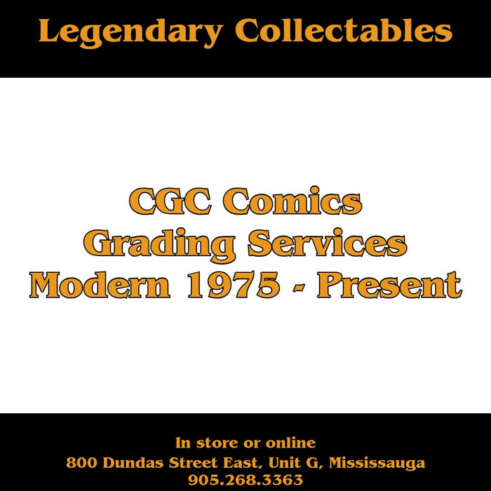 Comic Modern Grading Services (1975-Present)