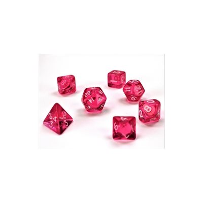 Mini 7 Piece Polyhedral Set - Various Colors