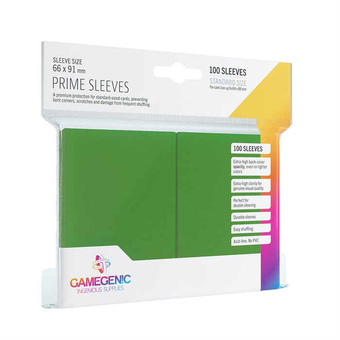 Gamegenic Prime Sleeves - Standard Size - Various Colors