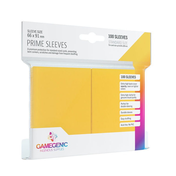 Gamegenic Prime Sleeves - Standard Size - Various Colors