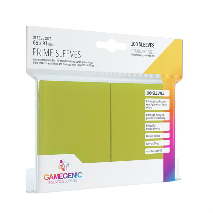 Gamegenic Prime Sleeves - Standard Size - Various Colors