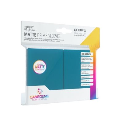 Gamegenic Matte Prime Sleeves - Standard Size - Various Colors