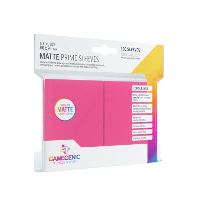 Gamegenic Matte Prime Sleeves - Standard Size - Various Colors
