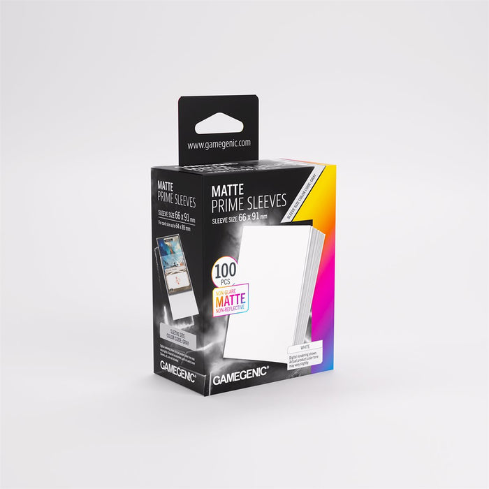 Gamegenic: Matte Prime Sleeves: (100) (ML) (New Packaging)