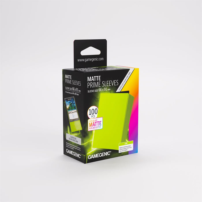 Gamegenic: Matte Prime Sleeves: (100) (ML) (New Packaging)