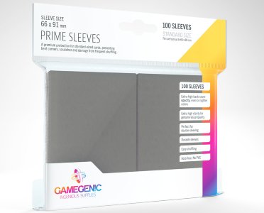 Gamegenic Prime Sleeves - Standard Size - Various Colors