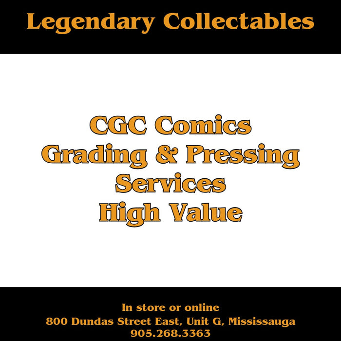 Comic High Value Grading & Pressing Services