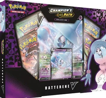 Pokemon - Champion's Path Hatterene V Collection Box