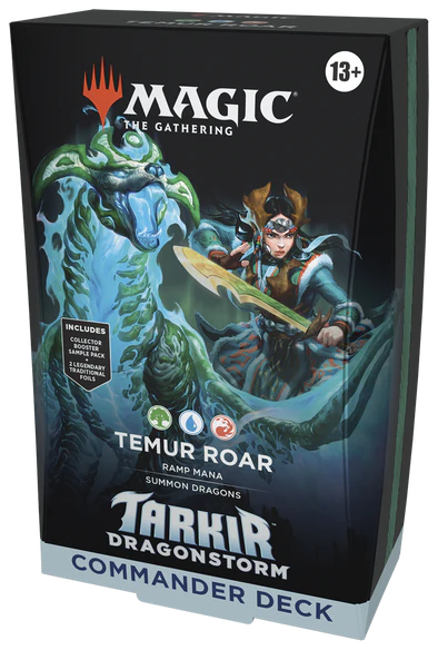 MTG - Tarkir: Dragonstorm - Commander Deck (Temur Roar)