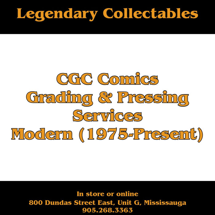 Comic Modern Grading & Pressing Services (1975-Present)