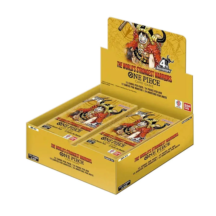 One Piece Card Game - The World's Strongest Warriors Booster Box (Pre-Order)