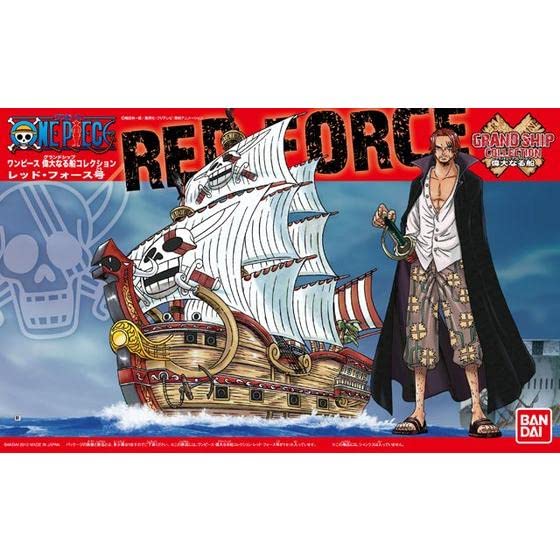 One Piece Grand Ship Collection Red Force - Bandai Spirits Color-Coded Plastic Model