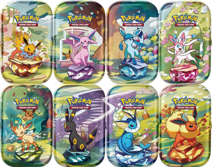 Pokemon - Scarlet & Violet: Prismatic Evolutions - Single Mini Tin at Random