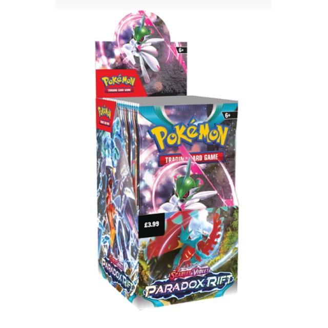 Pokemon - Scarlet & Violet: Paradox Rift - 18 Pack Euro Half Booster Box