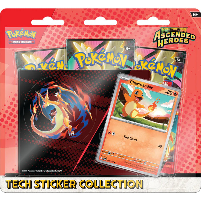 Pokemon - Mega Evolution - Ascended Heroes - Tech Sticker Collection - Promo at random