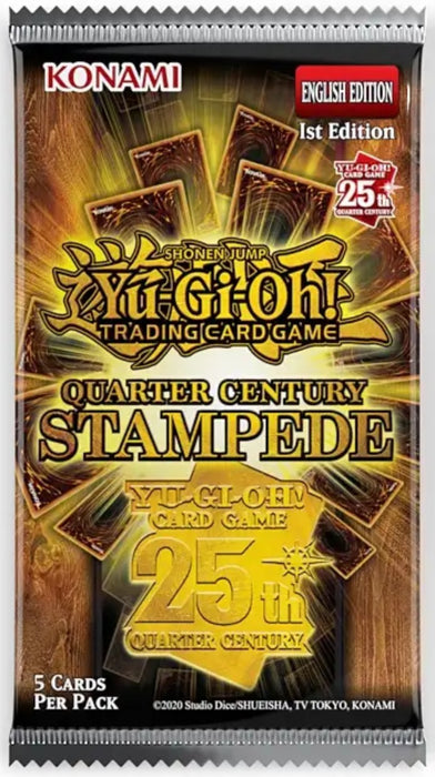 Yugioh - Quarter Century Stampede Booster Pack