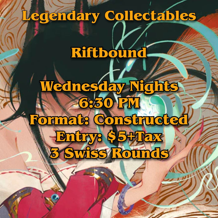 Riftbound - Wednesday Nights at 6:30PM