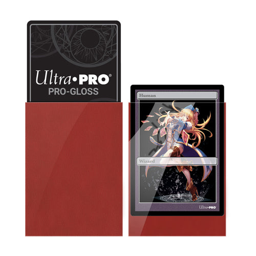 Ultra Pro Small Size Gloss Imperial Red Deck Protectors (60)