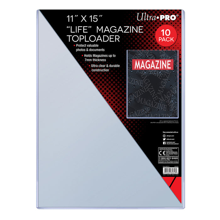 Ultra Pro - Life Magazine Size Top Loader