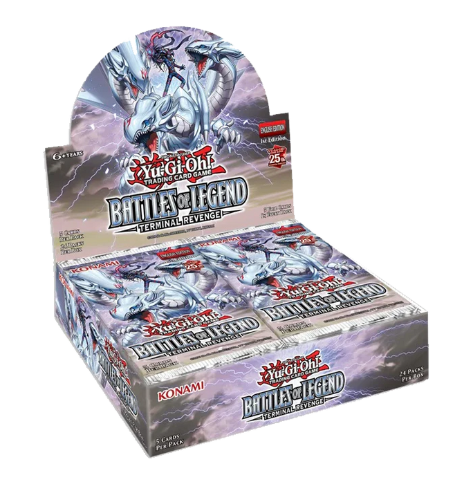 Yugioh - Battle of Legends - Terminal Revenge Booster Box - 1st Edition